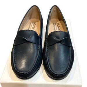 Marc Joseph New York “Beverly Road” Flats in Navy Napa – Size 7 NWOT